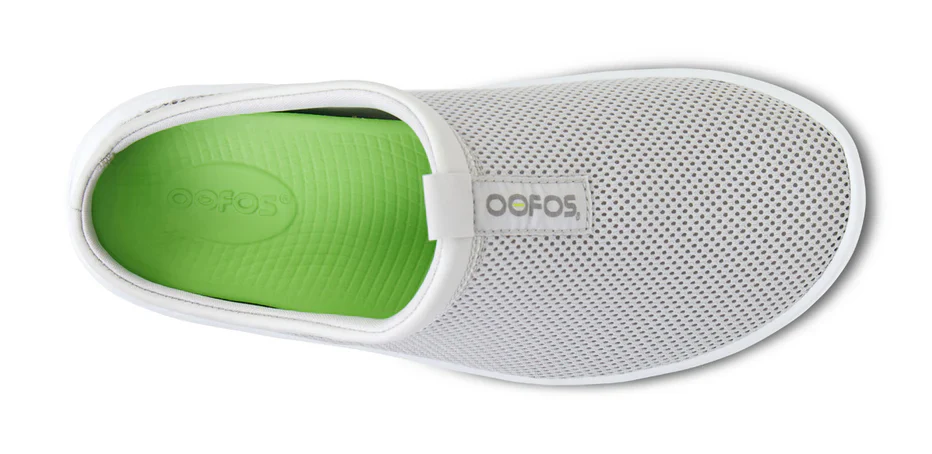 WOMEN'S OOFOS OOCOOZIE SPORT MULE | GRAY - Image 5