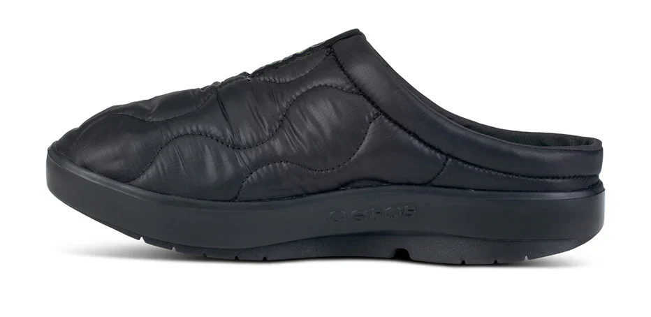 WOMEN'S OOFOS OOCOOZIE THERMO MULE | BLACK - Image 3