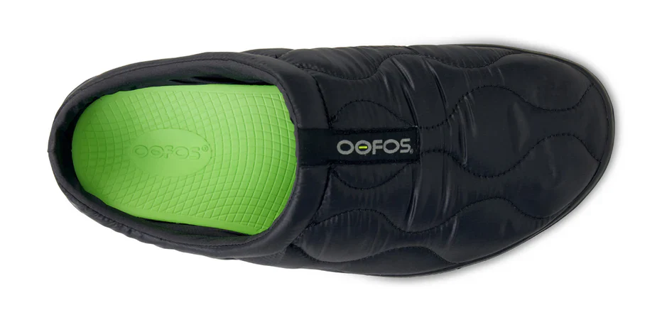 WOMEN'S OOFOS OOCOOZIE THERMO MULE | BLACK - Image 5