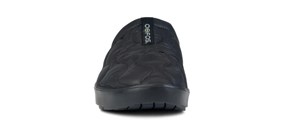 WOMEN'S OOFOS OOCOOZIE THERMO MULE | BLACK - Image 7