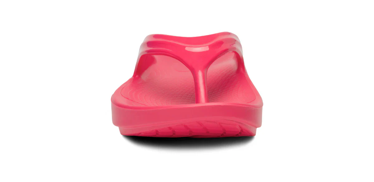 WOMEN'S OOFOS OOLALA SANDAL | NEON BERRY - Image 7