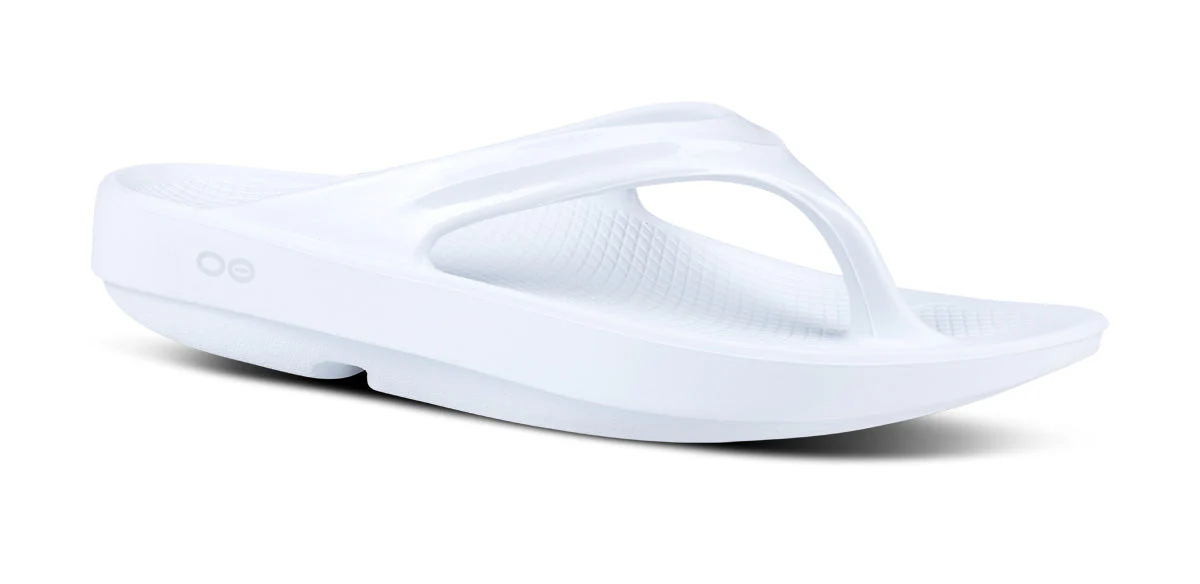 WOMEN'S OOFOS OOLALA SANDAL | WHITE - Image 3