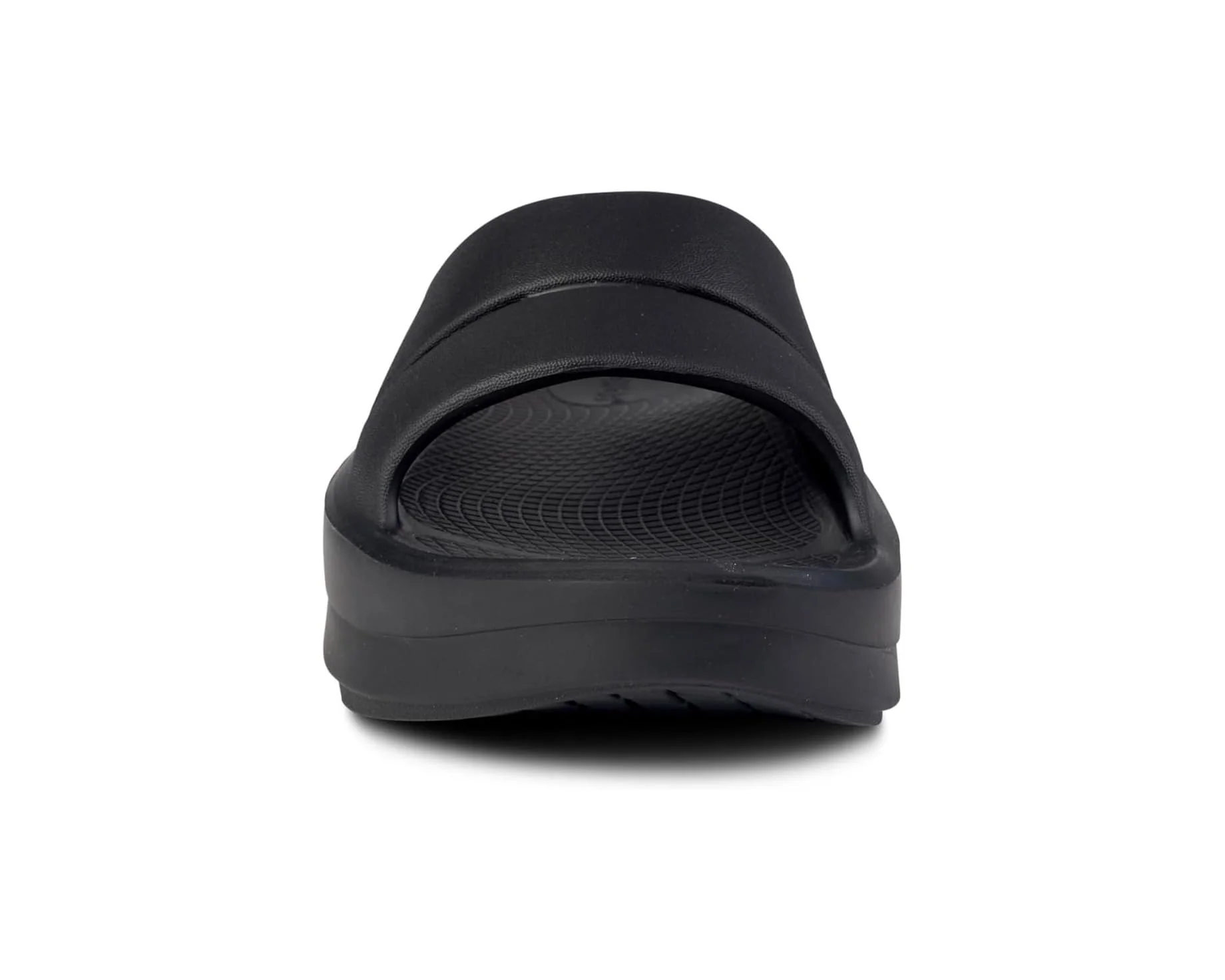 WOMEN'S OOFOS OOMEGA OOAHH SLIDE | BLACK - Image 6