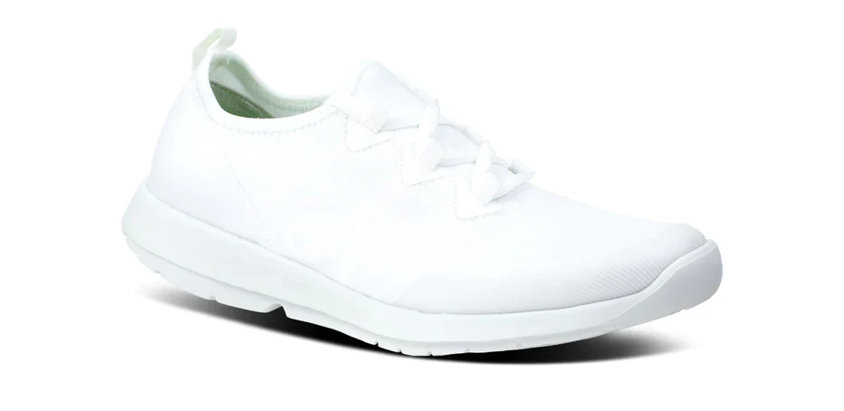 WOMEN'S OOFOS OOMG SPORT LS LOW SHOE | WHITE - Image 4
