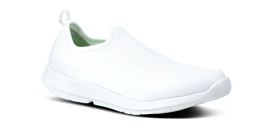 WOMEN'S OOFOS OOMG SPORT LOW SHOE | WHITE - Image 4