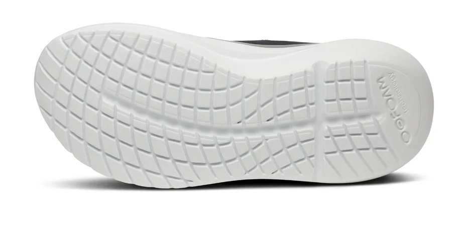 WOMEN'S OOFOS OOMY STRIDE | WHITE / BLACK - Image 5