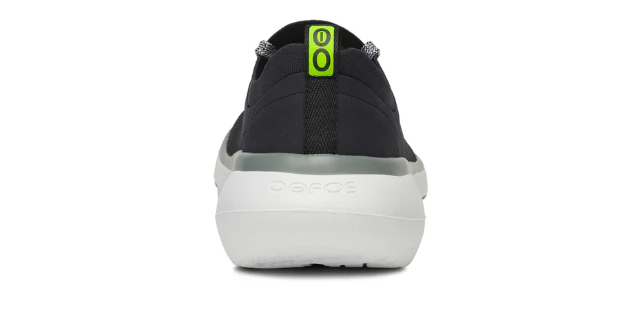 WOMEN'S OOFOS OOMY STRIDE | WHITE / BLACK - Image 7