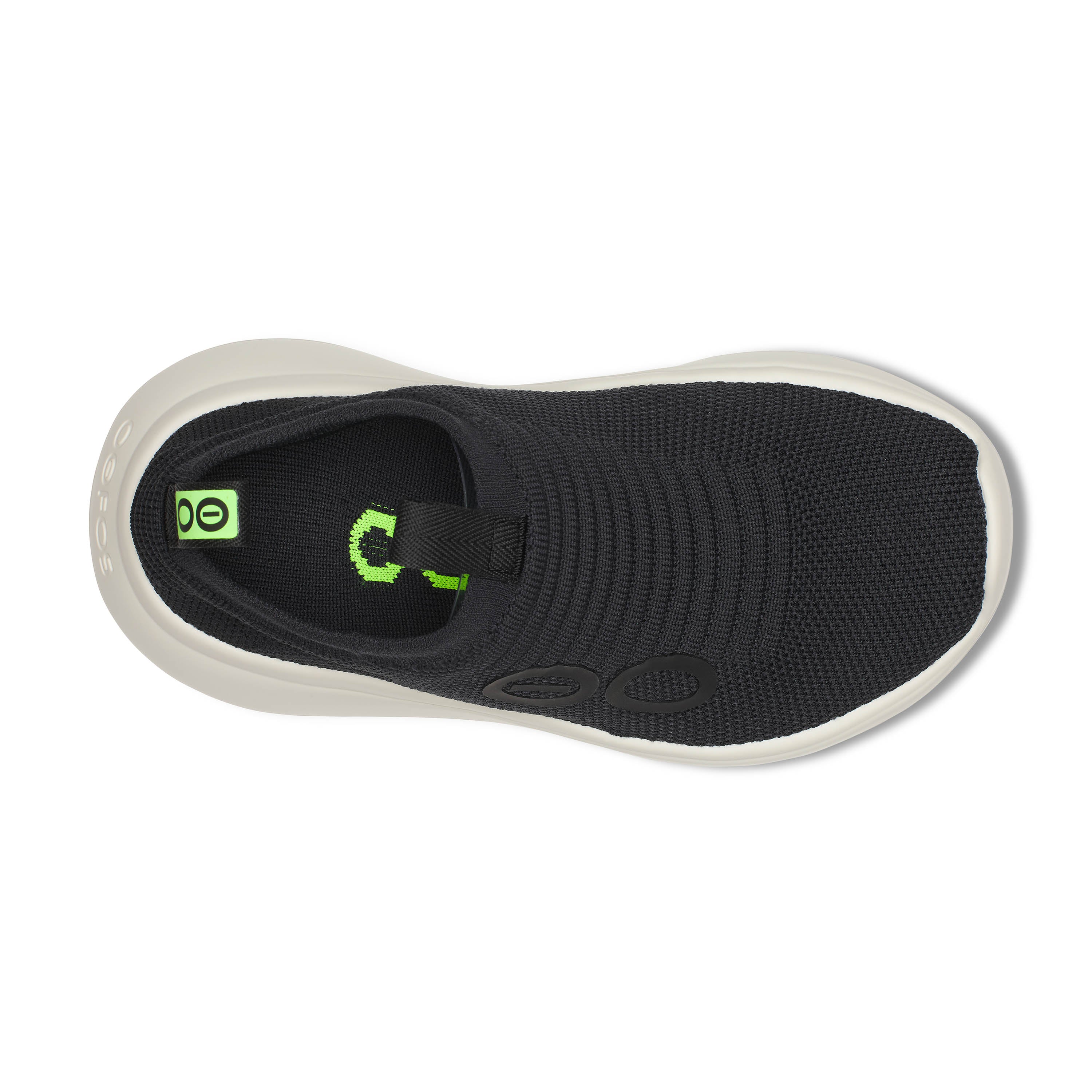 WOMEN'S OOFOS OOMY ZEN | CHALK | BLACK - Image 6