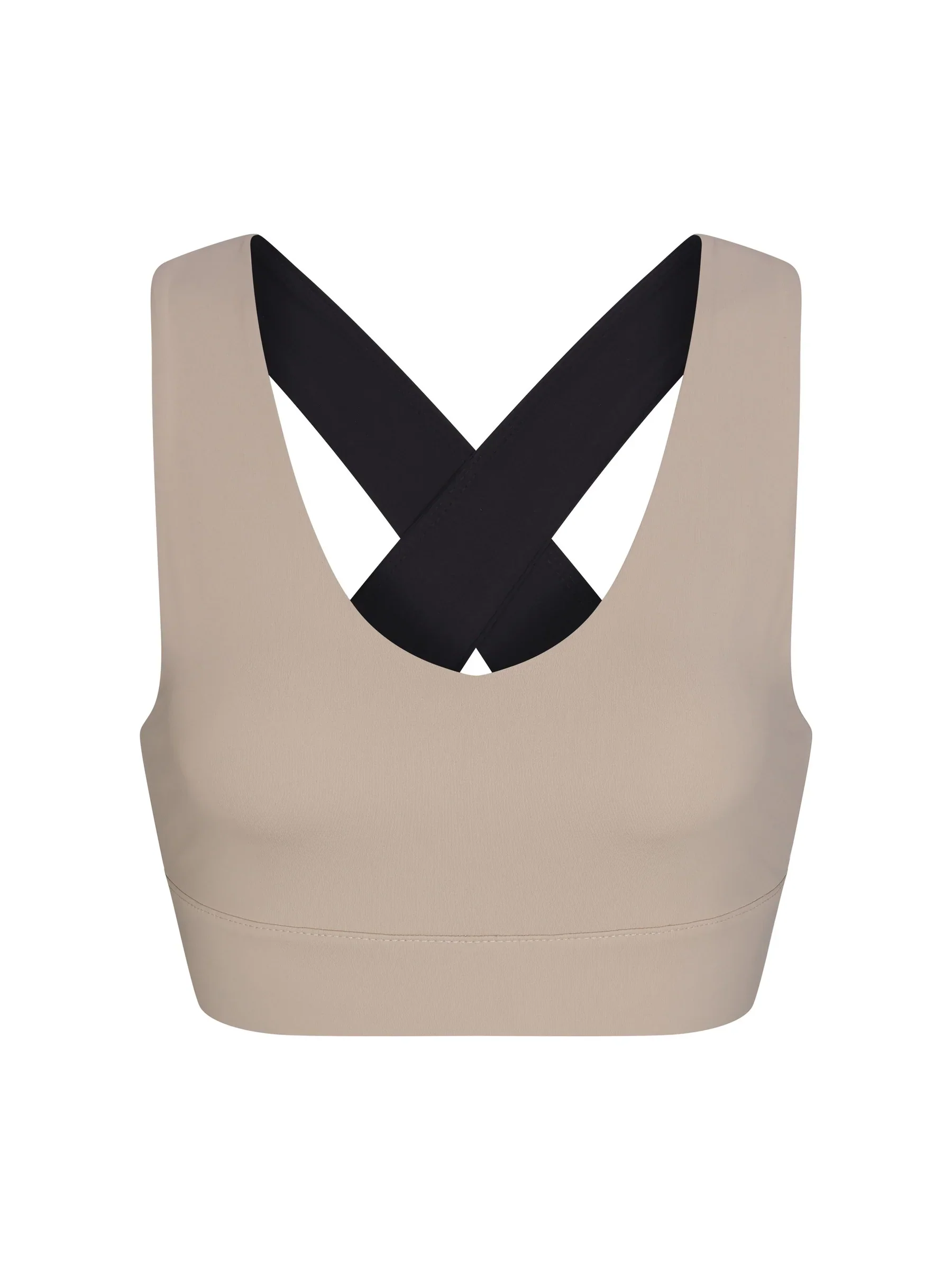 WOMEN'S PB5-STAR X-OVER BACK SPORTS BRA | SOFT CLAY - Image 3