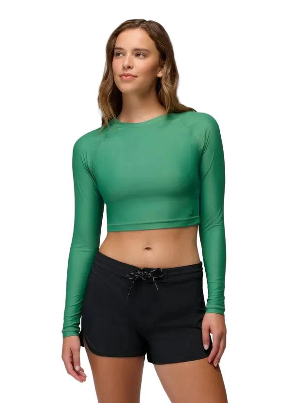 WOMEN'S PRANA BAJA BOUND RASHGUARD | JADE