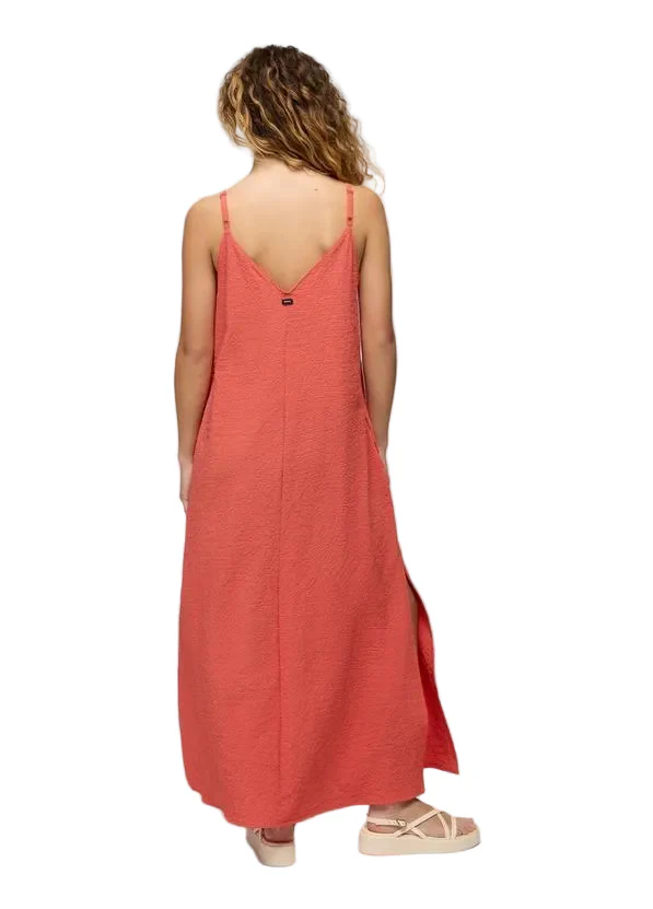 WOMEN'S PRANA COSTAL SOL MAXI DRESS | LYCHEE - Image 2