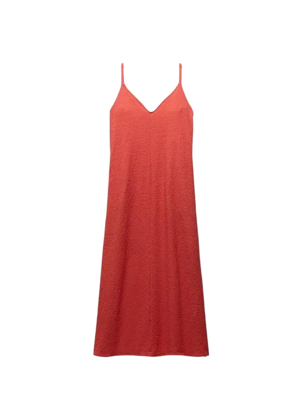 WOMEN'S PRANA COSTAL SOL MAXI DRESS | LYCHEE - Image 7