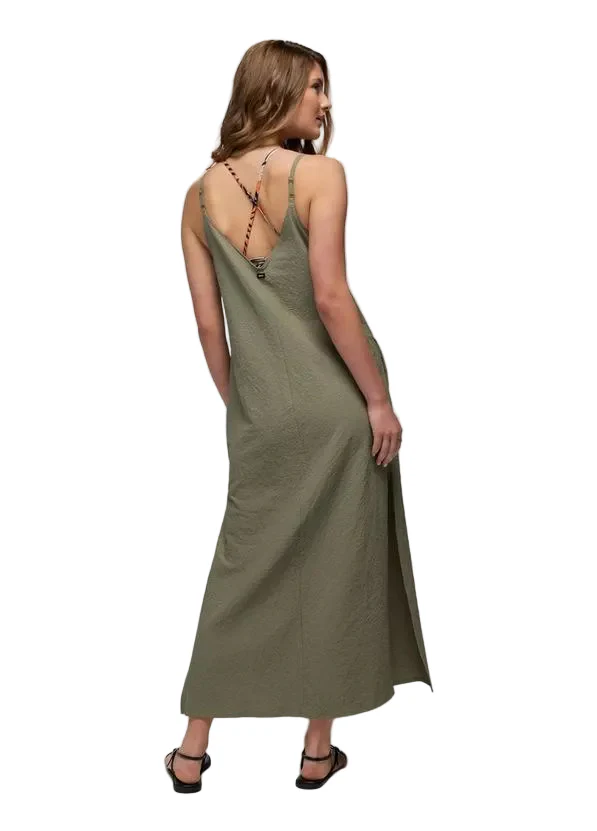 WOMEN'S PRANA COSTAL SOL MAXI DRESS | SAGE - Image 2