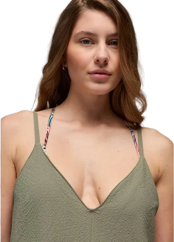 WOMEN'S PRANA COSTAL SOL MAXI DRESS | SAGE - Image 3