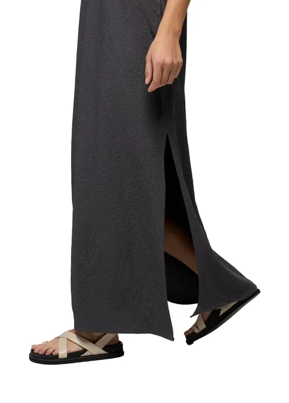 WOMEN'S PRANA COSTAL SOL MAXI DRESS | SHADOW - Image 5
