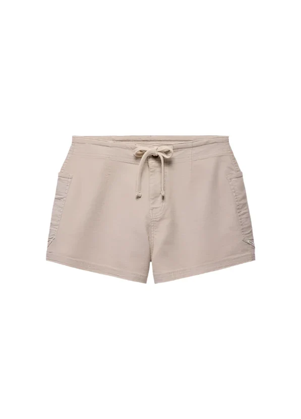 WOMEN'S PRANA CUYAMACA SHORT | ALMOND - Image 5