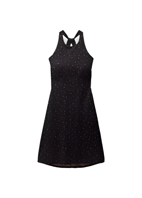 WOMEN'S PRANA JEWEL LAKE SUMMER DRESS | BLACK SPRINGTIME - Image 6
