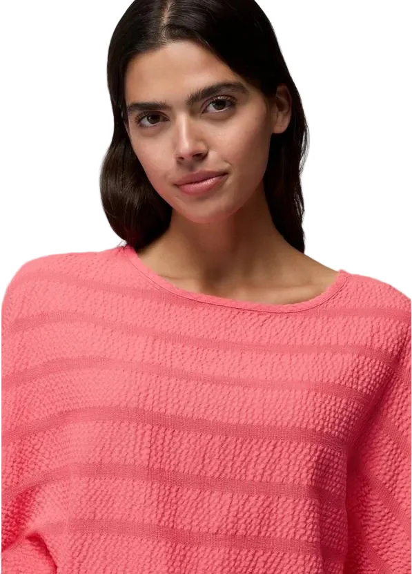 WOMEN'S PRANA OCEAN HILLS TOP | GUAVA - Image 3