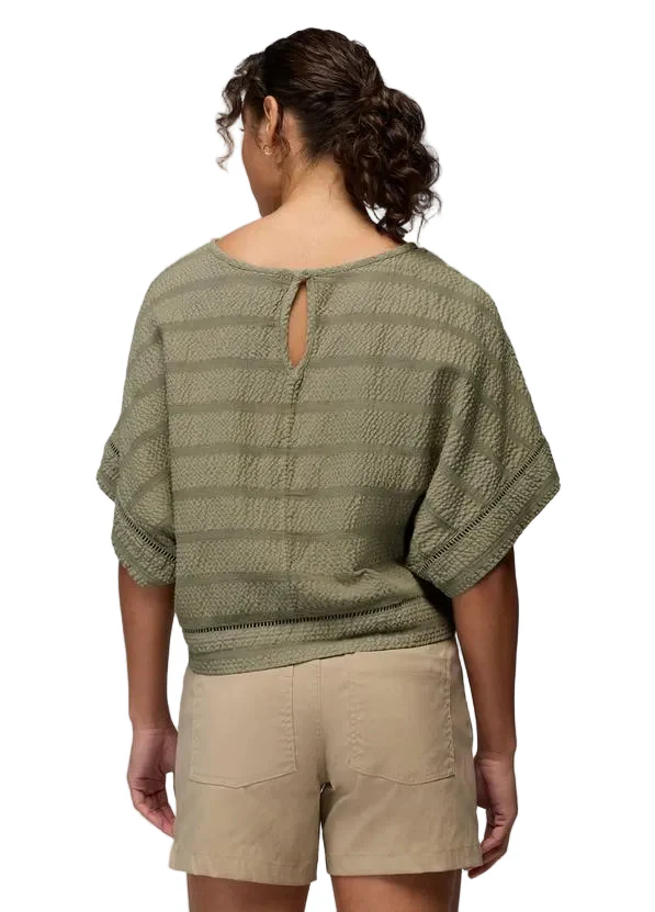 WOMEN'S PRANA OCEAN HILLS TOP | SAGE - Image 2