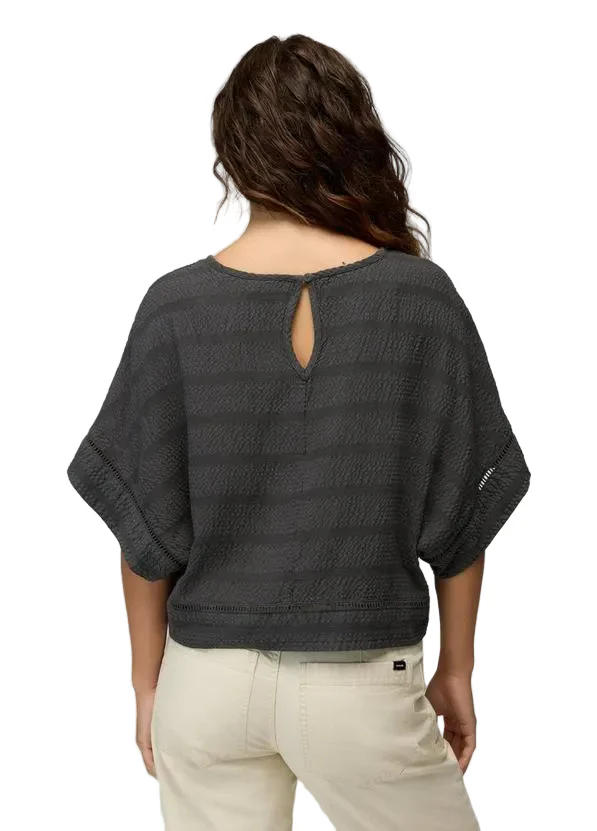 WOMEN'S PRANA OCEAN HILLS TOP | SHADOW - Image 2
