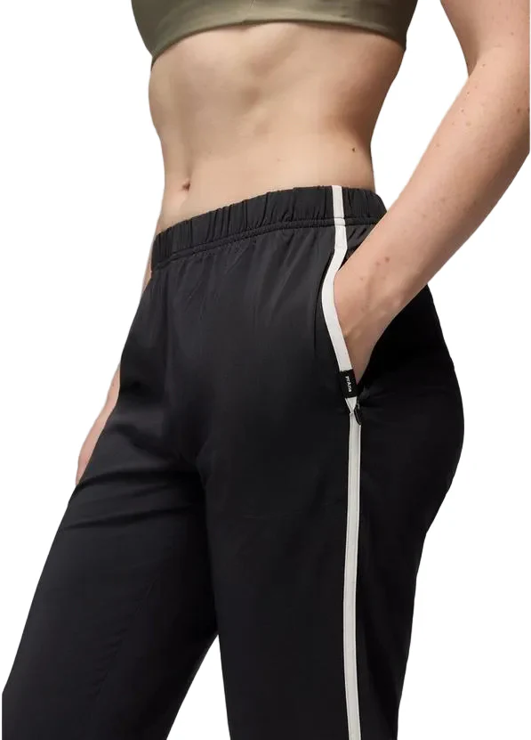 WOMEN'S PRANA RAILAY SCALLOP PANT | BLACK - Image 3