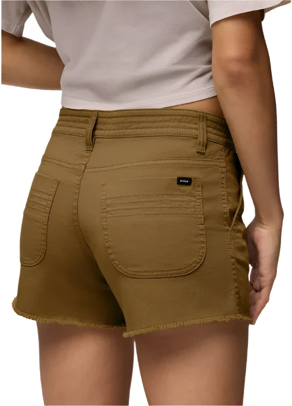 WOMEN'S PRANA SANCHO SHORT | RETRO OLIVE - Image 4
