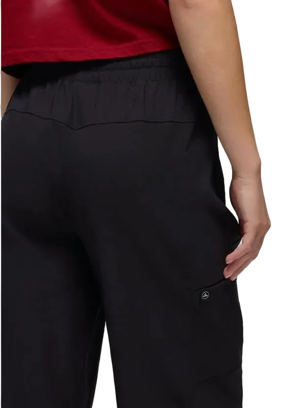 WOMEN'S PRANA SEND OFF HIGH RISE WIDE LEG PANT | BLACK - Image 5