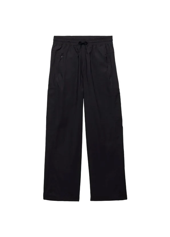 WOMEN'S PRANA SEND OFF HIGH RISE WIDE LEG PANT | BLACK - Image 7