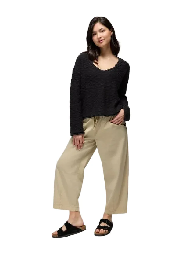 WOMEN'S PRANA SUNSHINE SUNSET SWEATER | BLACK - Image 5