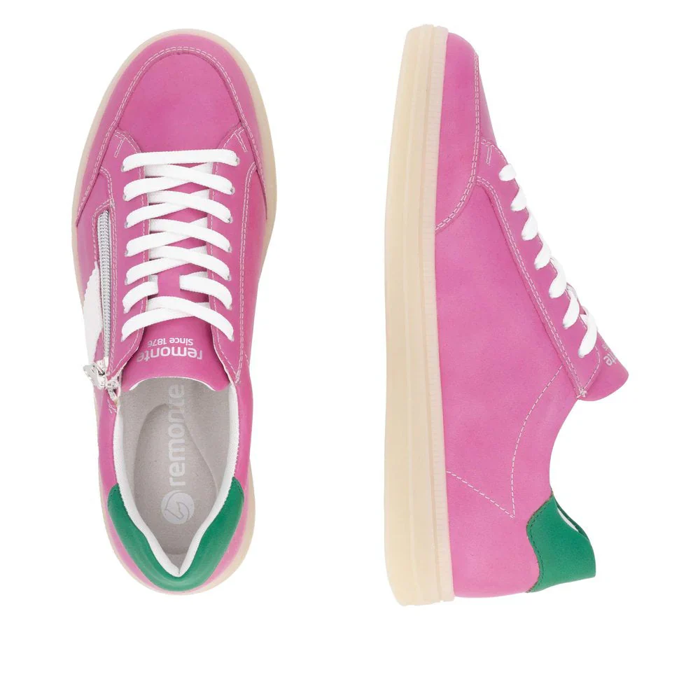 WOMEN'S REMONTE DEMI 02 | FUCHSIA / WHITE / SMARAGD - Image 9