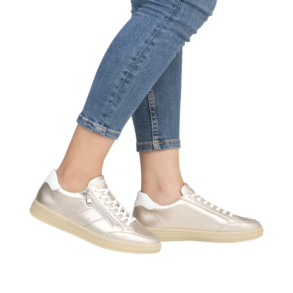 WOMEN'S REMONTE DEMI 02 | PALE GOLD / WHITE - Image 2