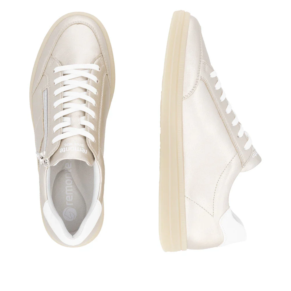 WOMEN'S REMONTE DEMI 02 | PALE GOLD / WHITE - Image 8
