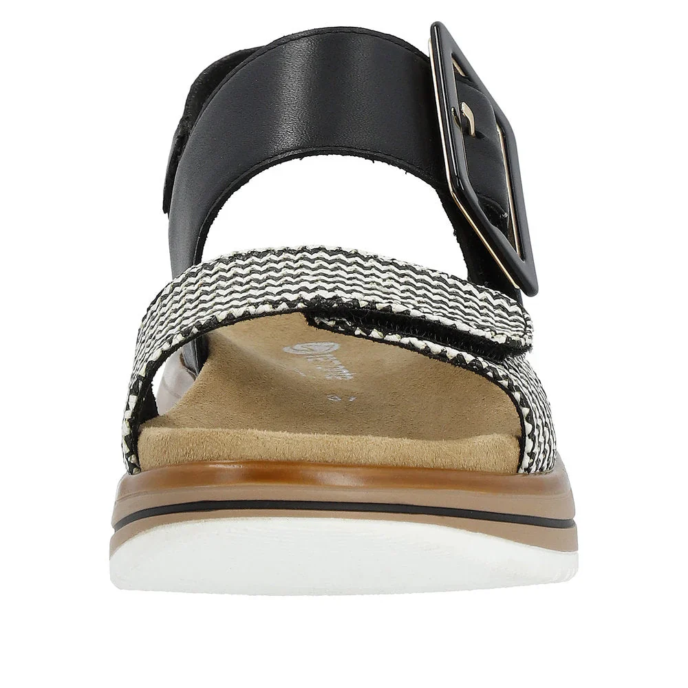 WOMEN'S REMONTE JOCELYN 53 | SCHWARZ-CREMA / SCHWARZ - Image 6