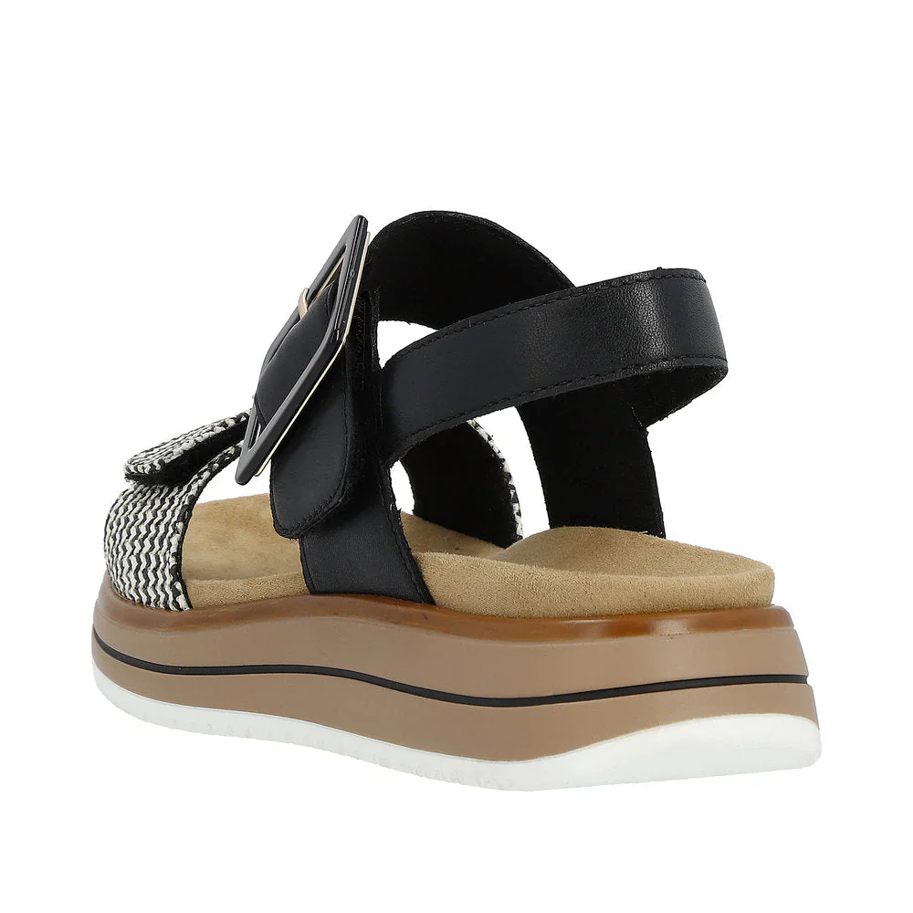 WOMEN'S REMONTE JOCELYN 53 | SCHWARZ-CREMA / SCHWARZ - Image 7