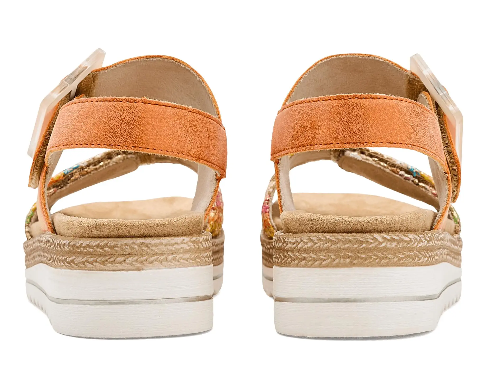 WOMEN'S REMONTE JOCELYN 62 | GOLD-MULTI | ORANGE - Image 7