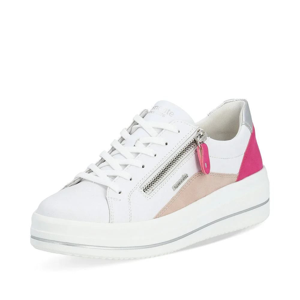 WOMEN'S REMONTE JULIKA 01 | WHITE / ROSE / MAGENTA - Image 3