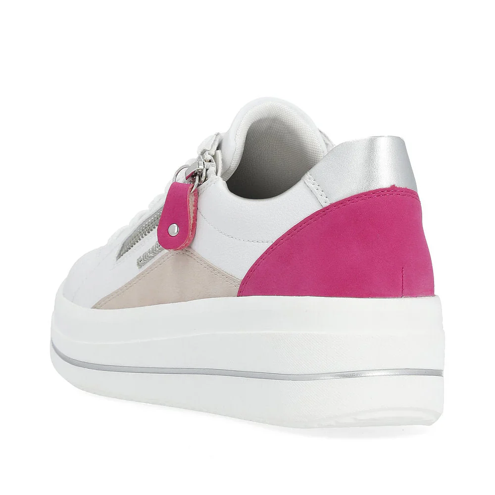 WOMEN'S REMONTE JULIKA 01 | WHITE / ROSE / MAGENTA - Image 4