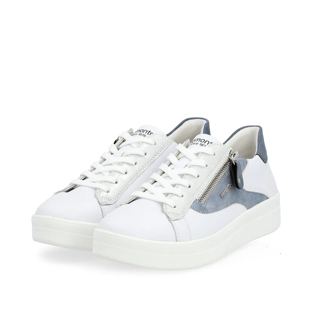 WOMEN'S REMONTE KENDRA 03 | WHITE / BLUE - Image 9