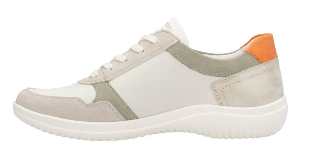 WOMEN'S REMONTE LOUANN 06 | LEHM / OFF WHITE / SALBEI / MUSCHEL / ORANGE - Image 3