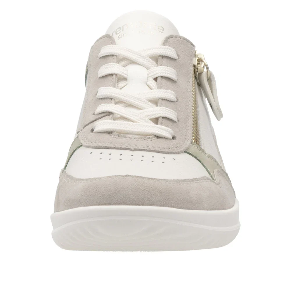 WOMEN'S REMONTE LOUANN 06 | LEHM / OFF WHITE / SALBEI / MUSCHEL / ORANGE - Image 6