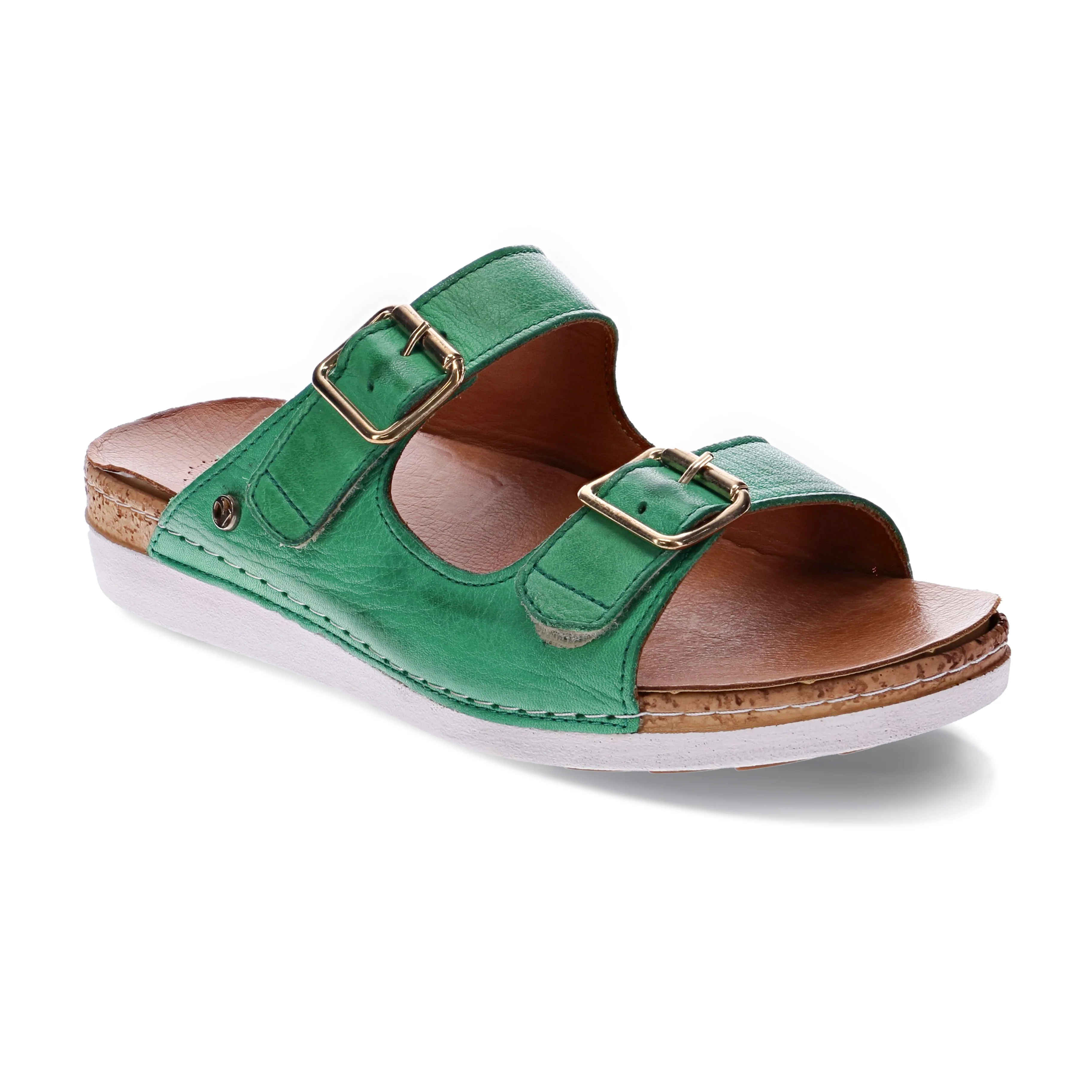 WOMEN'S REVERE BRIGHTON SANDAL | EMERALD - Image 3