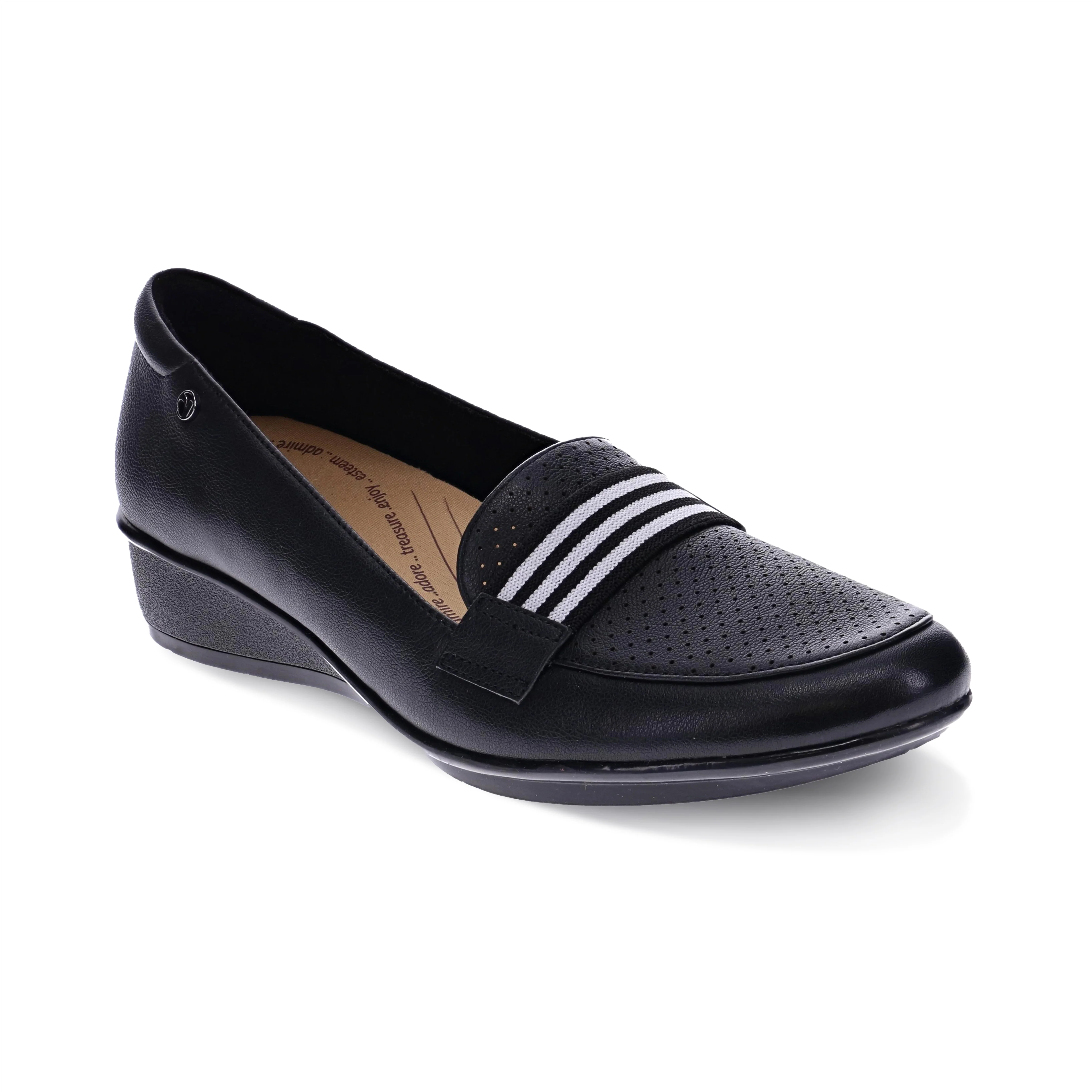 WOMEN'S REVERE MONTE CARLO LOAFER | BLACK - Image 3