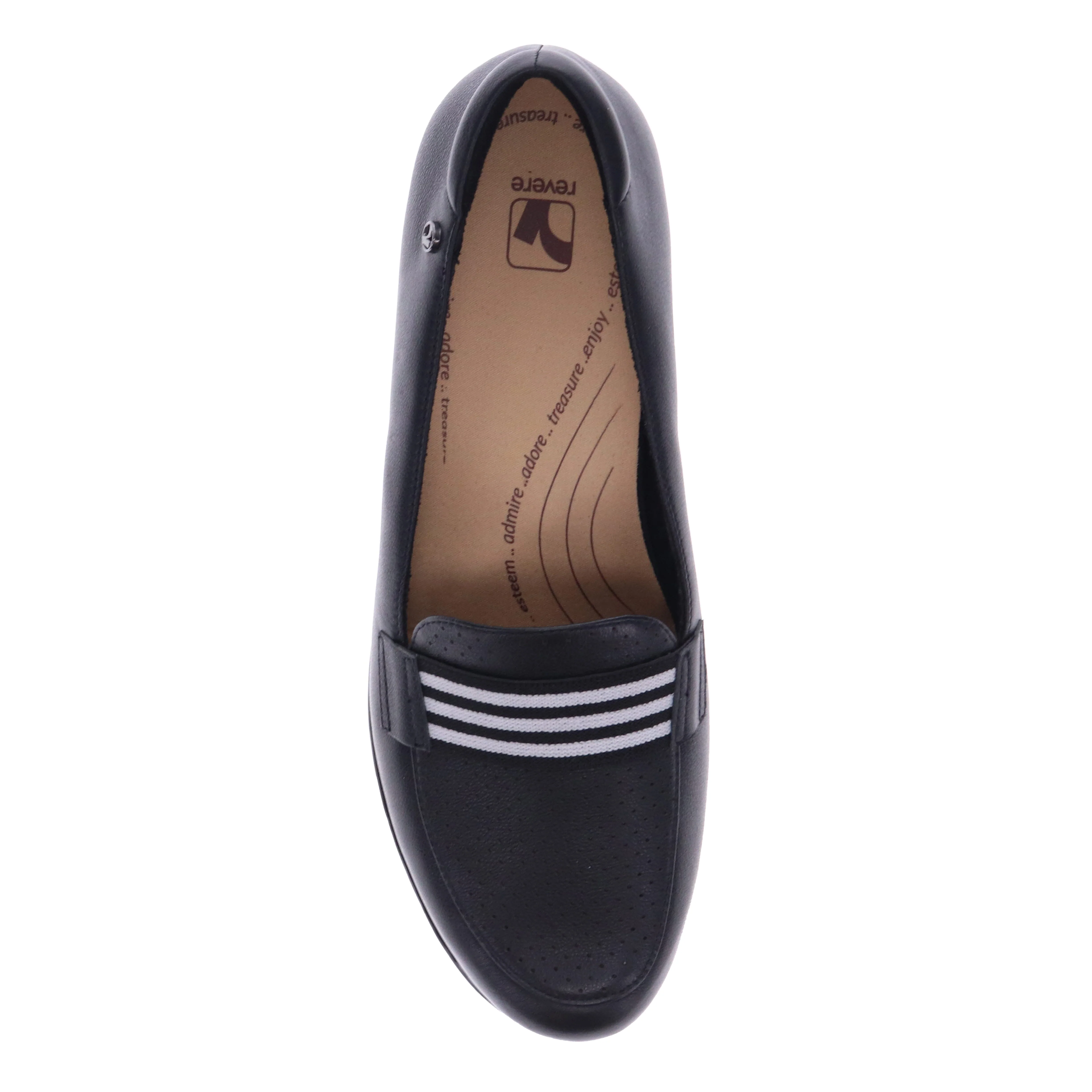 WOMEN'S REVERE MONTE CARLO LOAFER | BLACK - Image 4