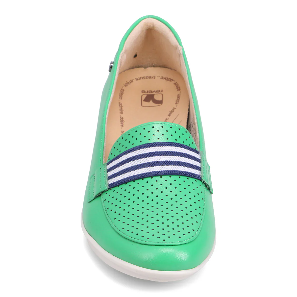 WOMEN'S REVERE MONTE CARLO LOAFER | EMERALD - Image 2