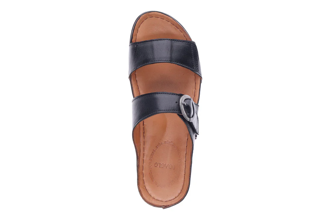 WOMEN'S REVERE PALMA SANDAL | BLACK - Image 6