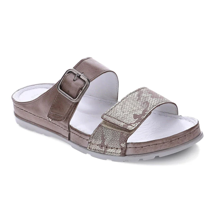 WOMEN'S REVERE PALMA SANDAL | TAUPE - Image 2