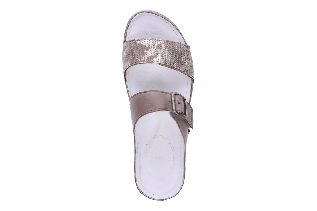 WOMEN'S REVERE PALMA SANDAL | TAUPE - Image 6