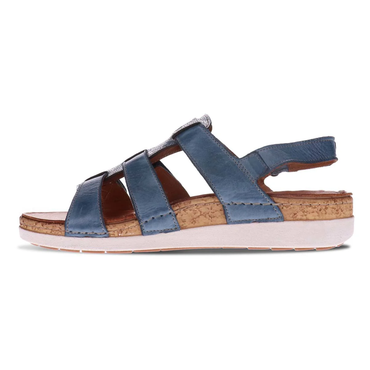 WOMEN'S REVERE SANTORINI SANDAL | DENIM - Image 3