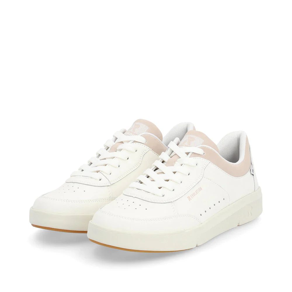 WOMEN'S RIEKER ADELIA 10 | WHITE / ROSE - Image 2