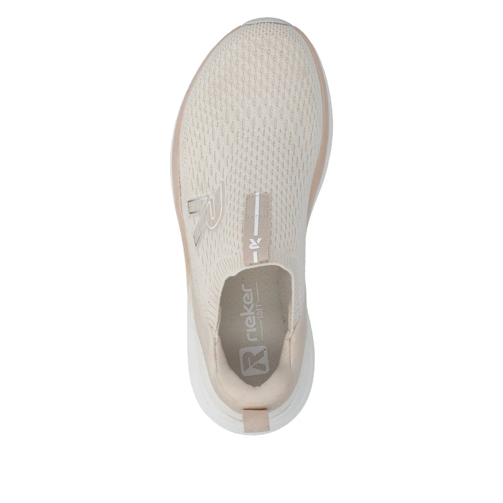 WOMEN'S RIEKER CASEY 00 | VANILLA | PERLECREME | COTTON - Image 7